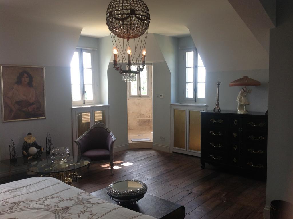 Chateau De La Goujonnerie Loge-Fougereuse Rum bild